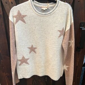 NWT Hem & Thread Star Sweater